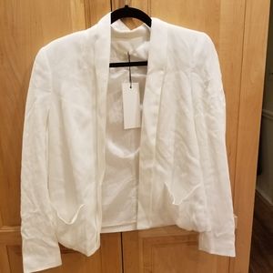 See U Soon Anthropologie Off White Jacket S NWT